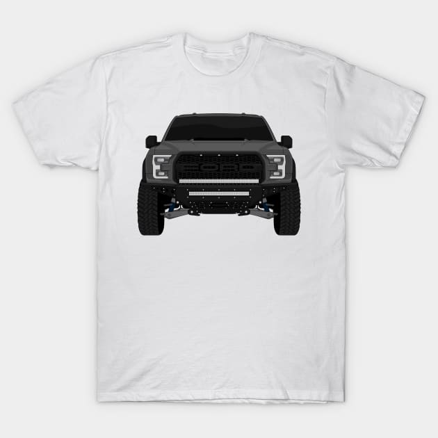 RAPTOR DARK-GREY T-Shirt by VENZ0LIC